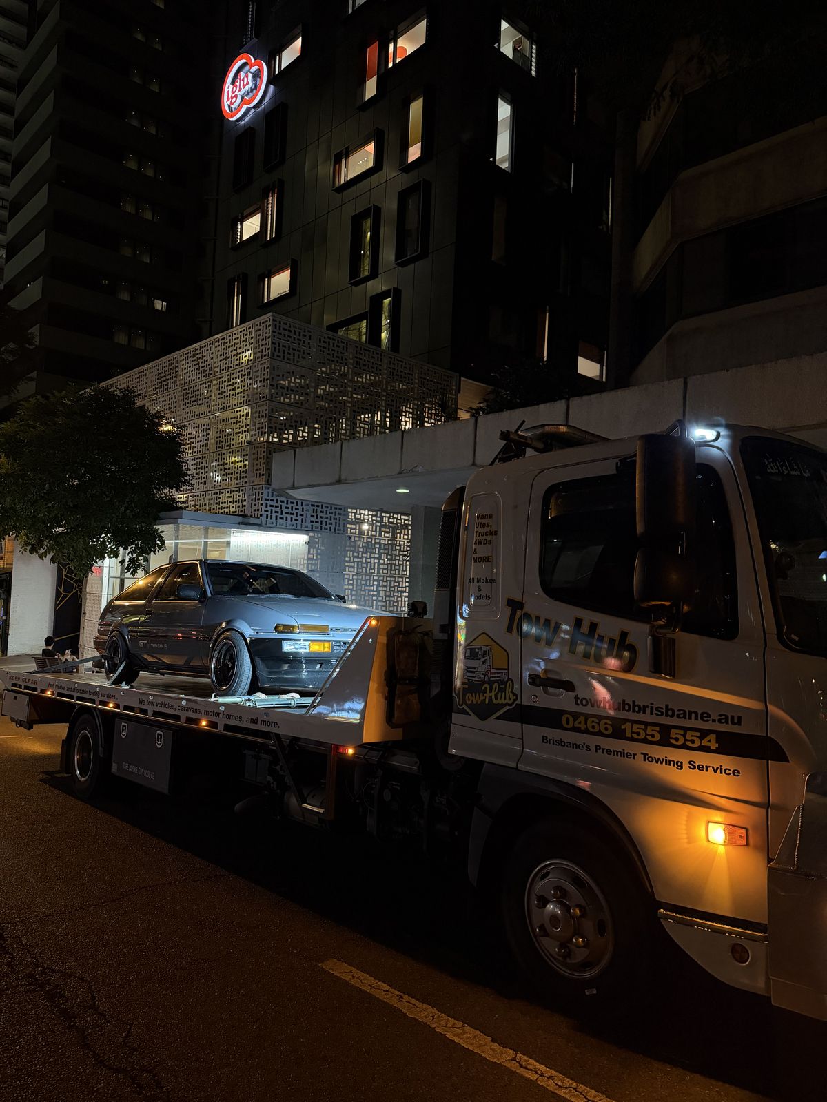 Tow Hub Brisbane tow truck, 24/7 towing Brisbane