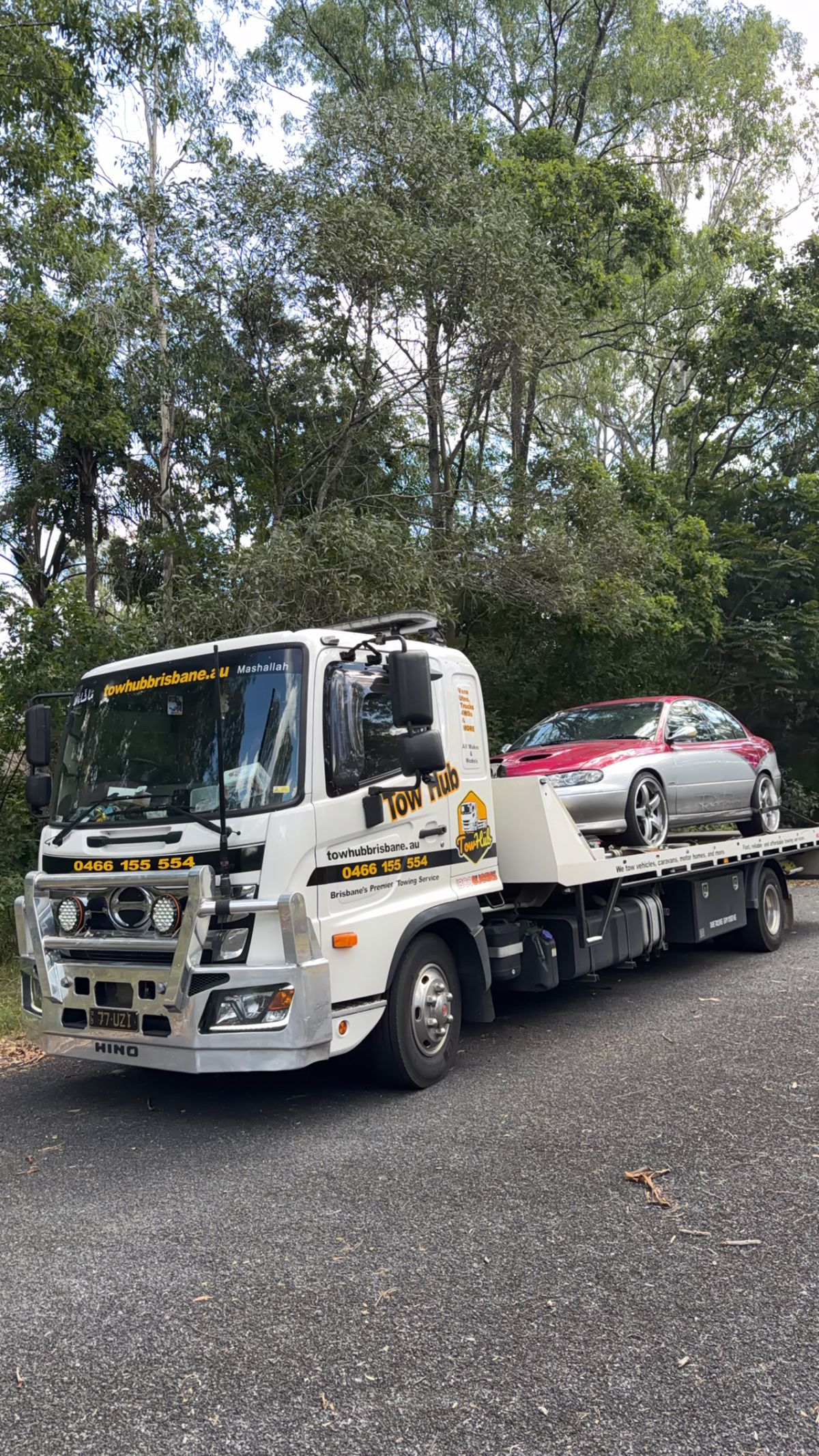 Tow Hub Brisbane emergency tow truck